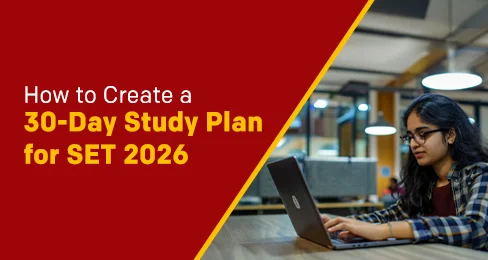 How to Create a 30-Day Study Plan for SET 2026